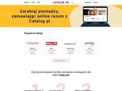 Верстка сайта Польской компании с акциями