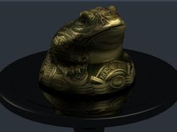 3D-модель "Денежная жаба"