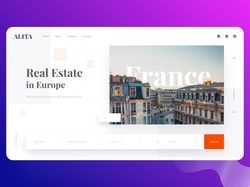 Дизайн сайта для продажи недвижимости «АLITA»