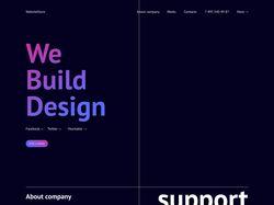 We build design