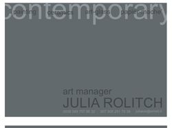 визитки для галереи Rolitch Gallery