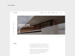 Корпоративный сайт для архитектурной компании