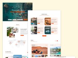 Landing Page for Travel Agency