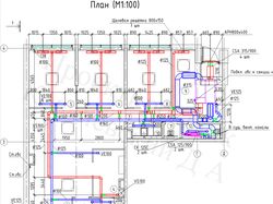 Проект вентиляции и кондиционирования офисного пом