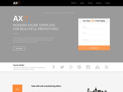 AxIt Landing Page