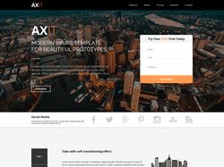 Адаптивная вёрстка сайта | AXIt