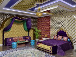 Дизайн спальни в арабском стиле