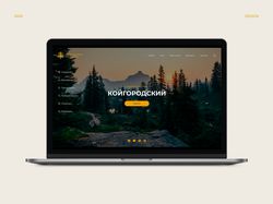 Дизайн сайта для нац. парка "Койгородский"