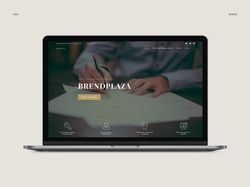 Дизайн сайта патентного бюро Brendplaza