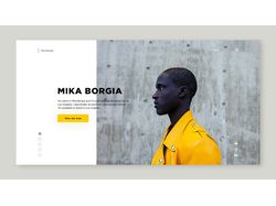 Дизайн сайта для фотографа