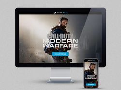 Лендинг пейдж CoD (Tilda)