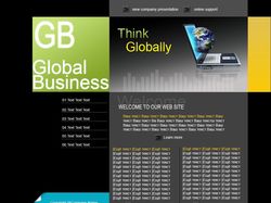 Дизайн сайта Business Globally