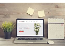 Лэндинг для флористической копании