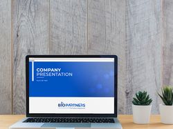 Дизайн презентации BioPartners