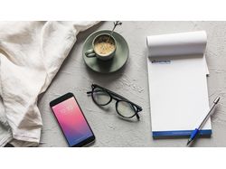 Стикеры, кубарики и отрывной блок А5 BioPartners