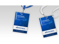 Бейдж сотрудника  BioPartners