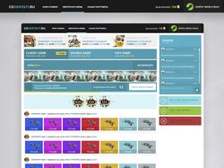 Дизайн сайта CSDEPOSIT.RU