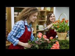 Рекламный ролик магазина Цветы