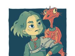Девочка и ее дракон