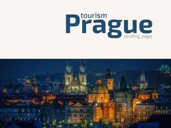 Prague tourism / landing page
