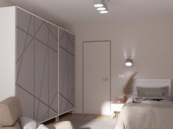 3d визуализация и моделирование гостевой спальни