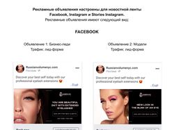 Таргетинг для салона красоты в FB и Instagram