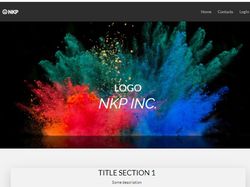 Small Site Template