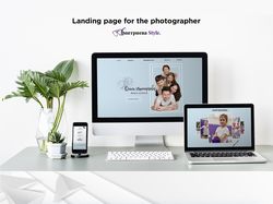 Дизайн сайта для детского фотографа