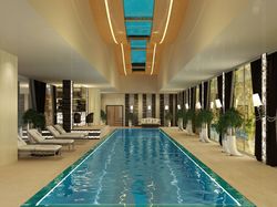 Приватный бассейн в Абу-Даби, ОАЭ