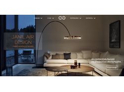 Landing for Janil Air studio Design