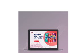 Fanta Landing Page