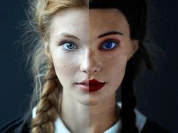 Делаю в программе Photoshope