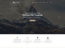 Адаптивная верстка landingPage Waxom - пример