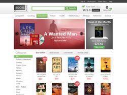 Адаптивная верстка интернет магазина Books online