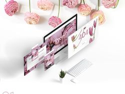 Landing page цветочный салон
