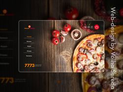 Дизайн сайта пиццерии Пицца Темпо