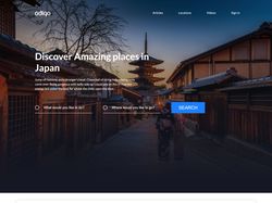 Travel Landing Page