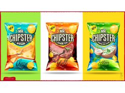 Разработка упаковки для снеков Chipster