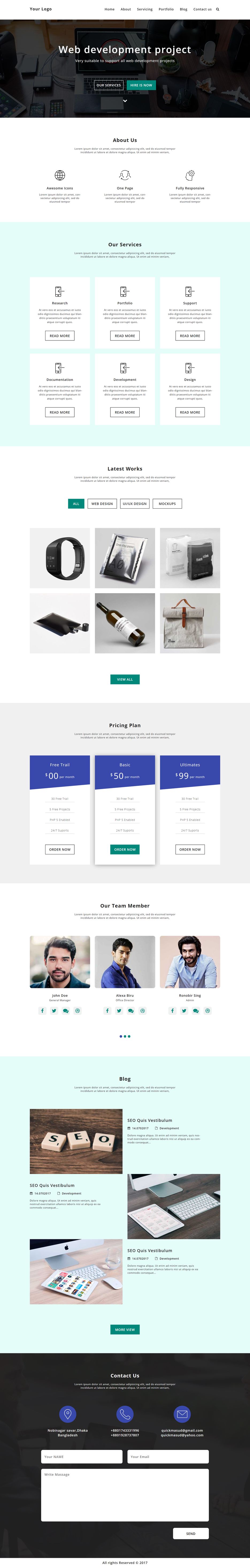 Адаптивная вёрстка - Web Development Project.png