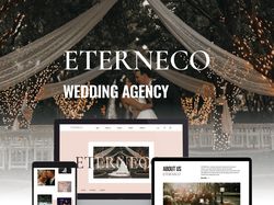 Сайт для свадебного агенства Eterneco.