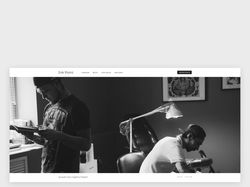 Дизайн сайта для тату-студии