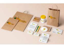 Фирменный стиль для кофейни " Lemon Coffee"