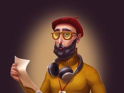 Объекты и персонаж для изометрической игры