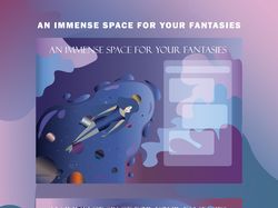 An immense space for your fantasies