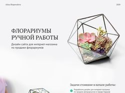 Магазин флорариумов