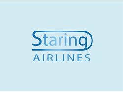 Логотип для "Staring airlines"