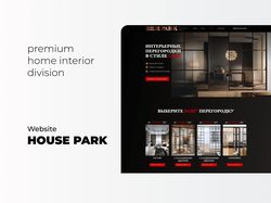 Дизайн сайта для House park