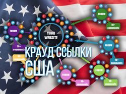 Жирные крауд ссылки с форумов США
