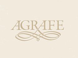 Логотип, фирменный стиль ювелирной компании AGRAFE