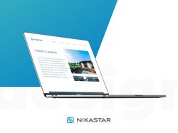 Дизайн корпоративного сайта - NIKASTAR